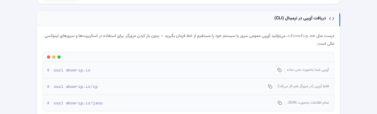 show-ip.ir screenshot